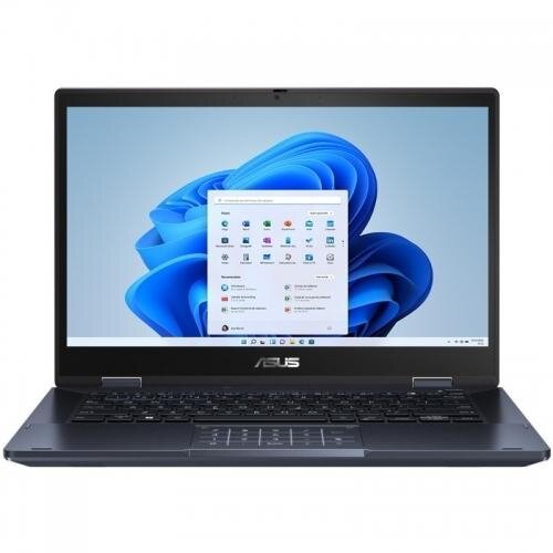 Laptop asus expertbook b3 b3402fba-le0524,14 inch touchscreen, intel core i7-1255u 10 c / 12 t, 4.7 ghz, 12 mb cache, 15 w, 16 gb ram, 1 tb ssd, intel intel iris xe graphics, free dos