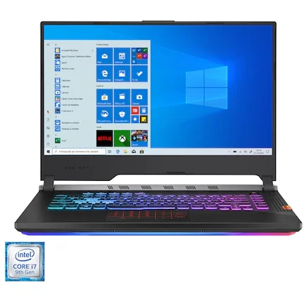 Laptop gaming asus rog strix g g531gw, 15.6” fhd, intel core i7-9750h, 16gb, 1tb ssd, nvidia rtx 2070 8gb, windows 10 home, black