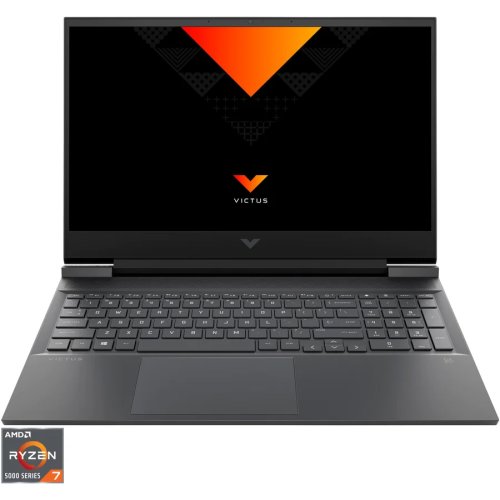 Laptop gaming hp victus 16-e0065nq cu procesor amd ryzen 7 5800h, 16.1, full hd, 144hz, 16gb, 512gb ssd, nvidia geforce rtx 3060 6gb, free dos, mica silver