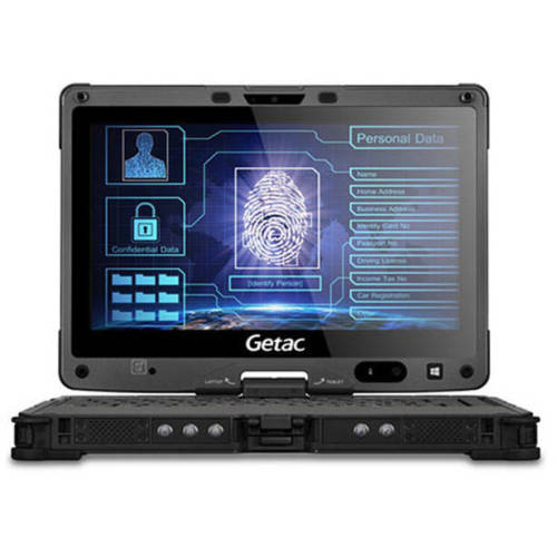 Laptop getac fully rugged convertible, core i5-5200u 2.2ghz, 11.6 sunlight readable display, 4gb ram, multi-touch ts, 128gb ssd, win 7 pro 64bit