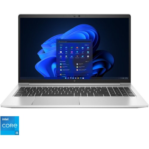 Laptop hp elitebook 650 g9 cu procesor intel® core™ i5-1235u pana la 4.40 ghz, 15.6, full hd, ips, 16gb ddr4, 512gb ssd, intel® iris® xe graphics, windows 11 pro, pike silver