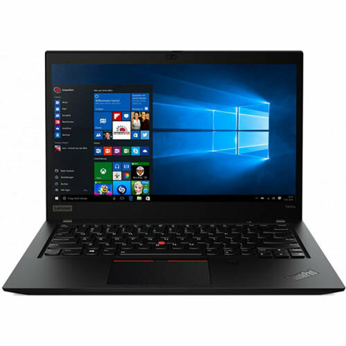 Laptop lenovo 14'' thinkpad t490s, fhd ips, intel core i7-8565u, 16gb ddr4, 512gb ssd, gma uhd 620, 4g lte, win 10 pro, black