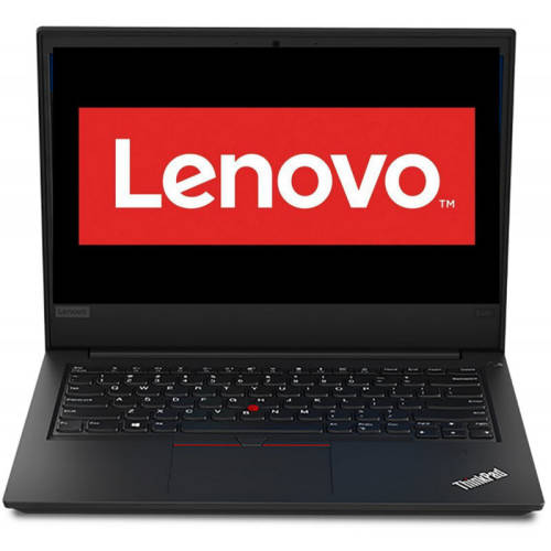 Laptop lenovo 14'' thinkpad e490, fhd, core i5-8265u , 8gb ddr4, 256gb ssd, gma uhd 620, freedos, black