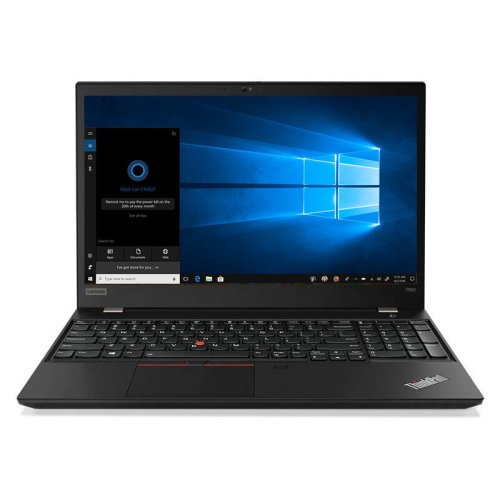 Laptop lenovo 15.6'' thinkpad t590, fhd ips, intel core i5-8265u, 8gb ddr4, 512gb ssd, geforce mx250 2gb, 4g lte, win 10 pro, black