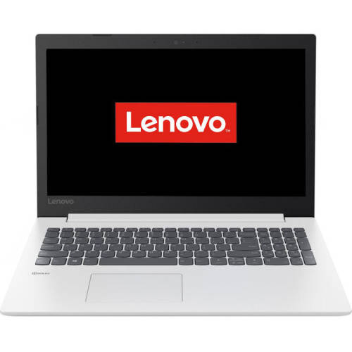 Laptop lenovo 15.6'' ideapad 330 ikbr, fhd, intel core i3-7020u , 4gb ddr4, 256gb ssd, gma hd 620, freedos, blizzard white