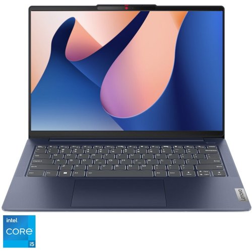 Laptop lenovo ideapad slim 5 14irl8 cu procesor intel® core™ i5-13420h pana la 4.6 ghz, 14, wuxga, oled, 16gb, 512gb ssd, intel® uhd graphics, no os, abyss blue