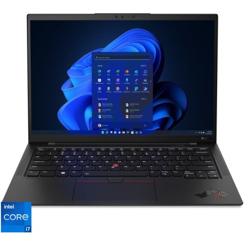 Laptop lenovo thinkpad x1 carbon gen 11 cu procesor intel® core™ i7-1355u pana la 5.00 ghz, 14'', 2.8k , oled, 32gb, 2tb ssd, intel® iris® xe graphics, windows® 11 pro, deep black