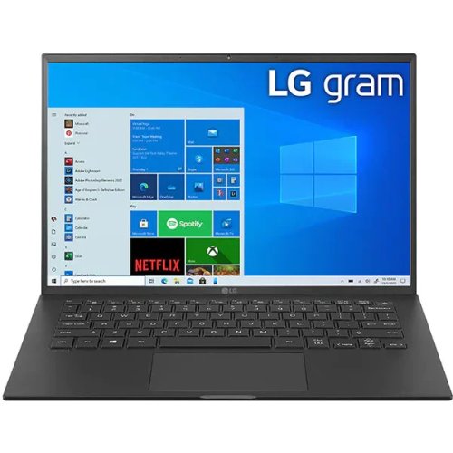 Laptop LG Gram 14Z90P, Intel Core i5-1135G7 pana la 4.2GHz, 14 WUXGA, 8GB, SSD 256GB, Intel Iris Xe Graphics, Windows 10 Home, negru