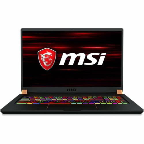 Laptop msi gaming 17.3'' gs75 stealth 9se, fhd 240hz, intel core i7-9750h, 16gb ddr4, 1tb ssd, geforce rtx 2060 6gb, no os, black