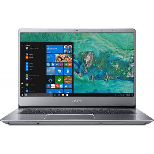 Laptop ultraportabil acer swift 3 sf314-56-56x3, intel core i5-8265u pana la 3.90 ghz, 14, full hd, ips, 8gb, 256gb ssd, intel uhd 620, windows 10, silver