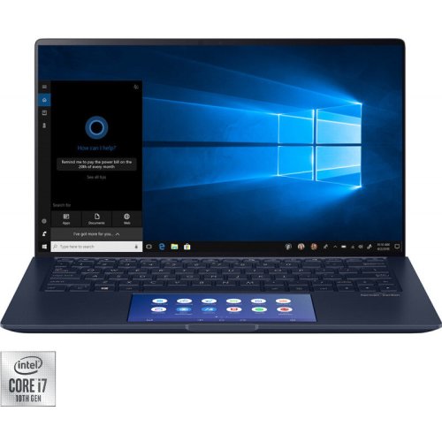 Laptop ultraportabil asus zenbook 13 cu procesor intel® core™ i7-10510u pana la 4.90 ghz, 13.3, full hd, 16gb, 1tb ssd, nvidia® geforce® mx250 2gb, windows 10 home, royal blue