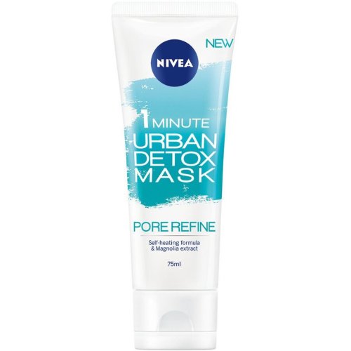 Masca pentru fata nivea urban skin detox mask pore refine, 75 ml
