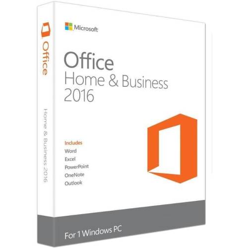 Microsoft office home and business 2016, all languages, fpp, licenta electronica