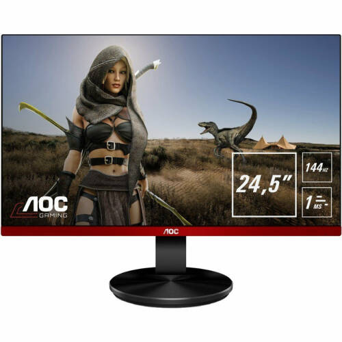Monitor led aoc gaming g2590px 24.5 inch 1 ms black freesync 144hz