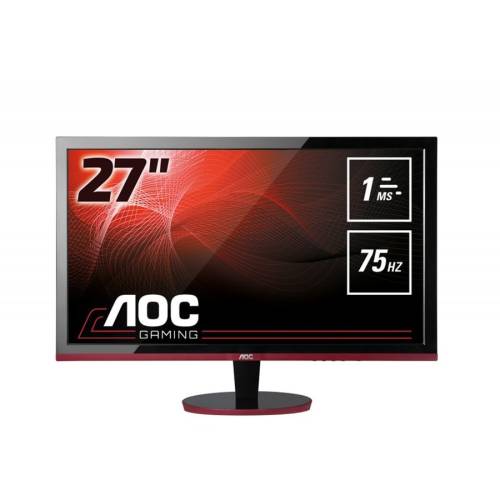 Monitor led aoc gaming g2778vq 27 1ms black-red