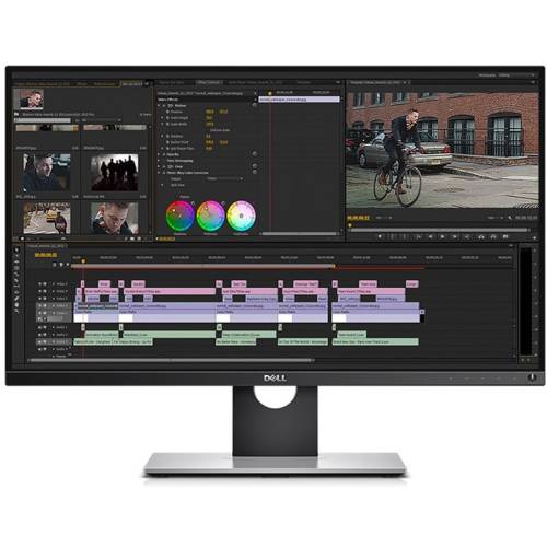 Monitor led dell up2516d 25 6ms black-gray