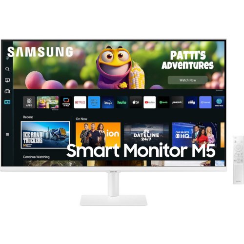 Monitor led samsung smart m5 ls32cm501euxdu 32 inch fhd va 4 ms 60 hz hdr