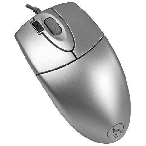 Mouse a4tech, ps2, silver