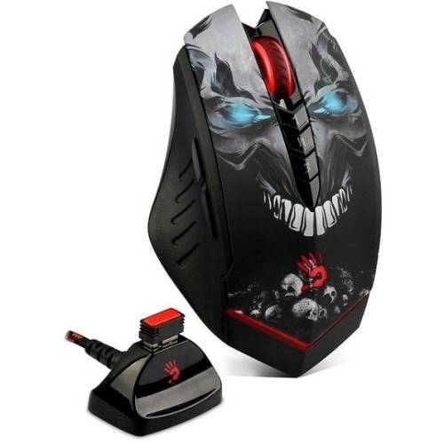 Mouse gaming bloody r80 color, wireless, metal feet