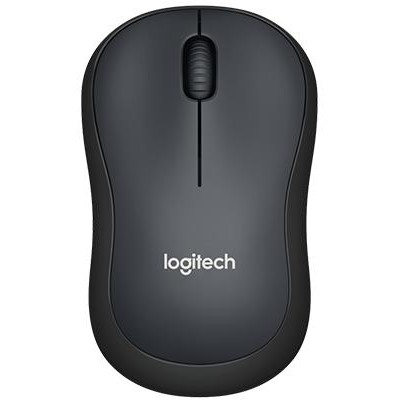 Logitech Mouse wireless b220 silent, black