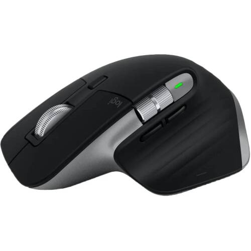Mouse wireless logitech mx master 3 for mac, bluetooth, multidevice, compatibil macos   ios, space grey