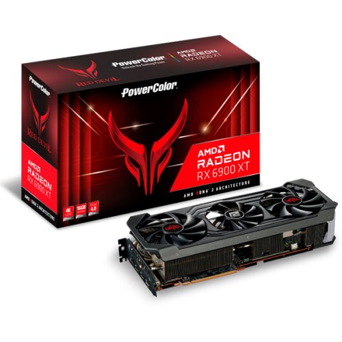 Placa video Red Devil AMD Radeon RX 6900 XT 16GB GDDR6 256bit