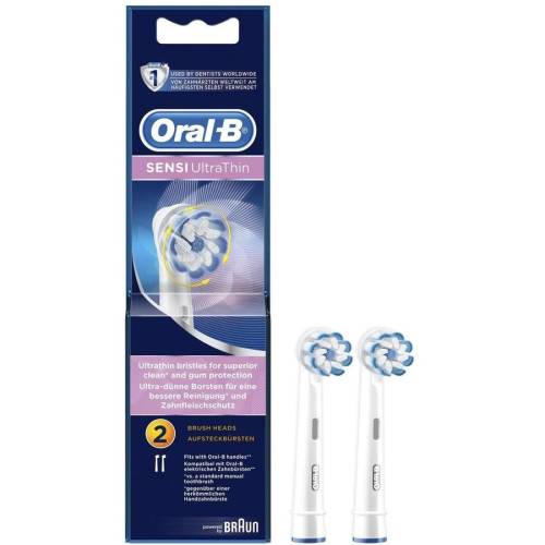 Oral-b Rezerve periuta electrica eb60 sensitive ultra thin, 2 bucati