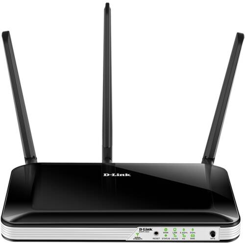 Router wireless ac750 4g lte, multi-wan router, integrated modem, sim card slot