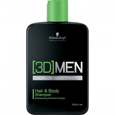 Sampon [3d]men hair   body 250ml