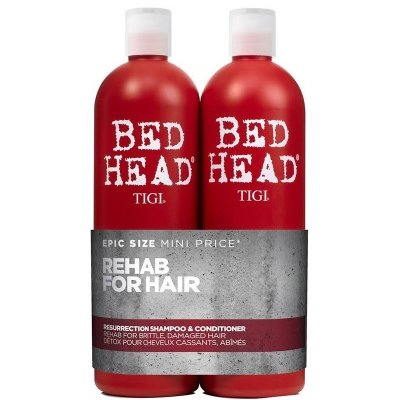 Set bed head urban anti-dotes resurrection shampoo 750ml + conditioner 750ml