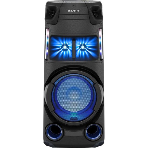 Sistem audio high power sony mhc-v43d, jet bass booster, bluetooth, party lights, radio, negru