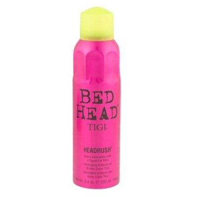 Spray bed head headrush