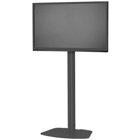 Vogels Stand tv podea fix f1544 / f1844 / f2044 negru ptr tv cu diagonala de pana la 200cm, max 80 kg