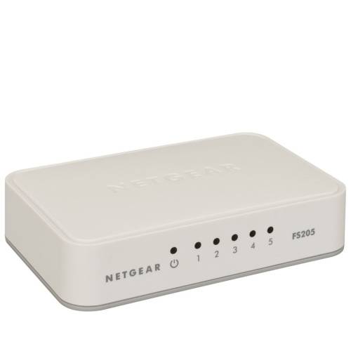 Netgear Switch 5 porturi 10/100, fs205