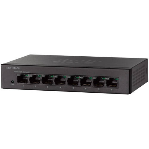 Cisco Switch 8-port gigabit, desktop