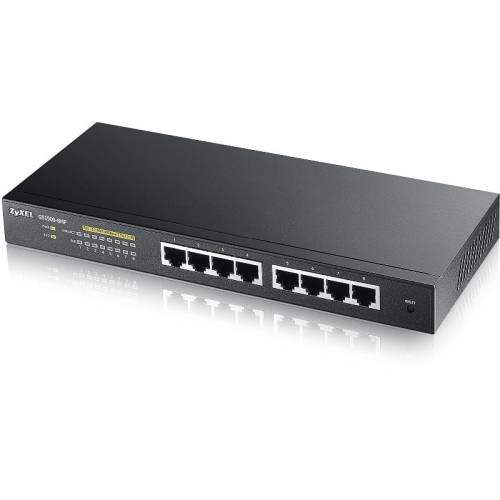 Switch gs1900-8hp 8-port gbe smart managed poe