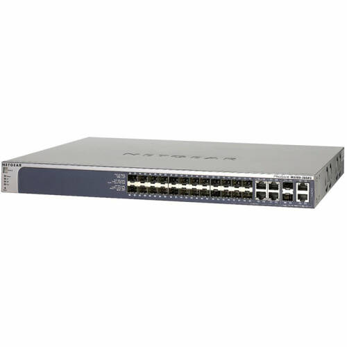 Switch m5300-28gf3, 24-port fiber sfp, stackable gigabit l3 managed