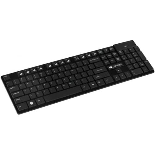 Tastatura 2.4ghz wireless, 104 keys, slim design