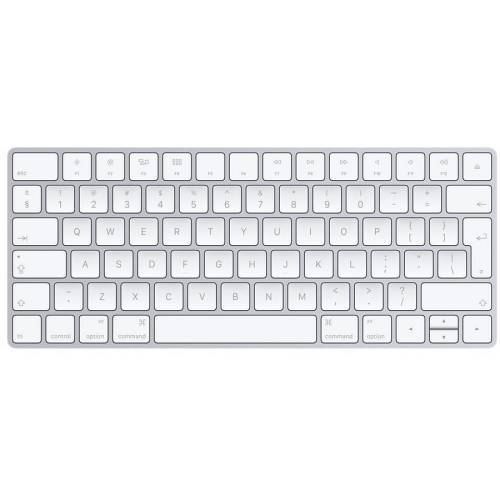 Tastatura apple wireless, int, compatibila ipad, imac si mac cu bluetooth, culoare argintie (2015)