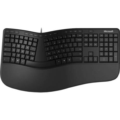 Tastatura ergonomica microsoft, negru