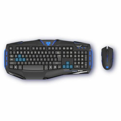 Tastatura + mouse gaming e-blue cobra reinforcement-iron professional