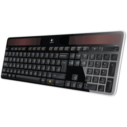 Logitech Tastatura solara k750, negru