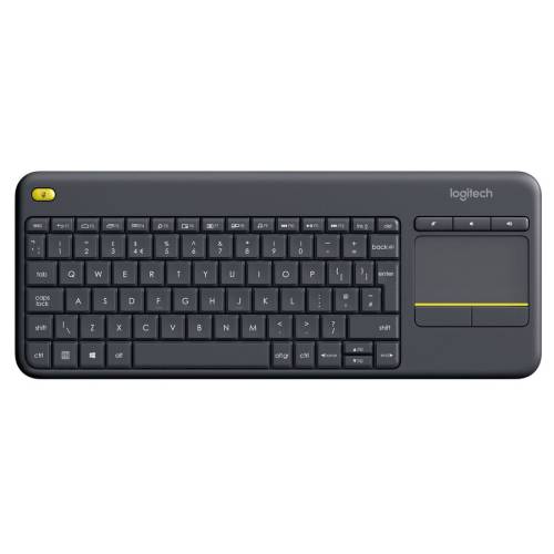 Tastatura wireless logitech all-in-one k400 plus, usb, black