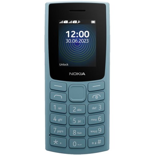 Telefon mobil dual sim nokia 110 (2023), blue cloud