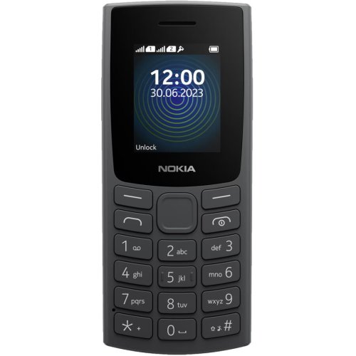 Telefon mobil dual sim nokia 110 (2023), charcoal