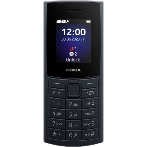 Telefon mobil dual sim nokia 110 4g (2023), midnight blue