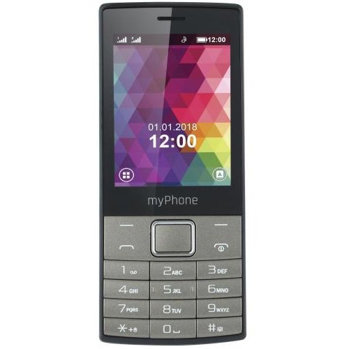 Telefon mobil myphone 7300, ecran 2.8, 0.3mp, 2g, dual sim, negru