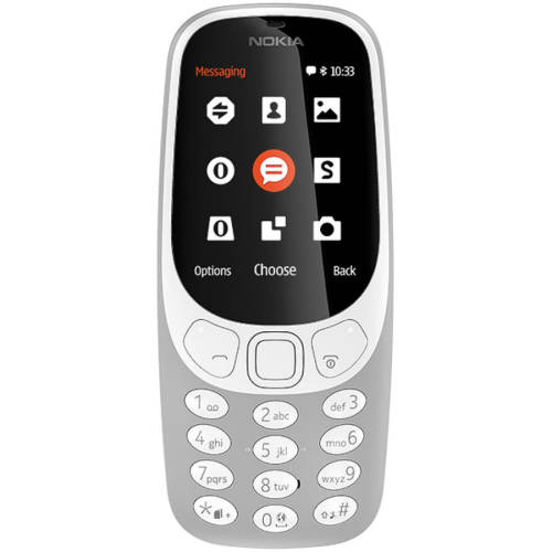 Telefon mobil nokia 3310 (2017), dual sim, gri