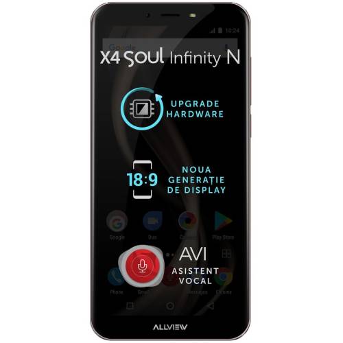 Telefon mobil x4 soul infinity n, dual sim, 32gb, 4g, mocca gold