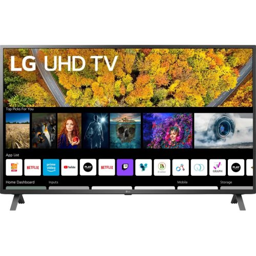 Televizor led LG 55up76703lb, 139 cm, smart tv 4k ultra hd, clasa g
